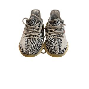 Adidas Yeezy Boost 350 V2 Zebra White Black CP9654 Mens Sneakers COA w/ Box